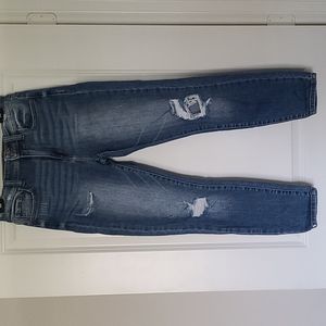 Women's STUDIO Blue Kelly High Rise Crop Jean